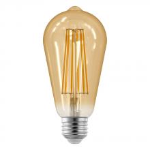  202262A - 5.5W LED ST21 Filament Amber/Ambré